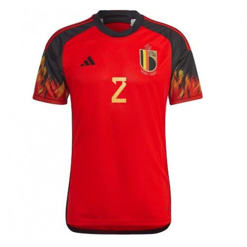 Belgia Toby Alderweireld #2 Hjemmedrakt VM 2022 Kortermet Belgia Toby Alderweireld #2 Hjemmedrakt VM 2022 Kortermet